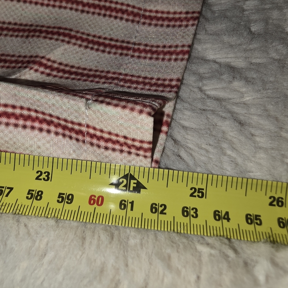 Red And Cream Unbranded Striped Romper Jumpsuit Size XL - Picture 11 of 11